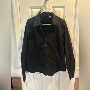 Harley‎ Davidson Women’s Black Embroidered Jacket Tribal Bar Shield Logo XXL